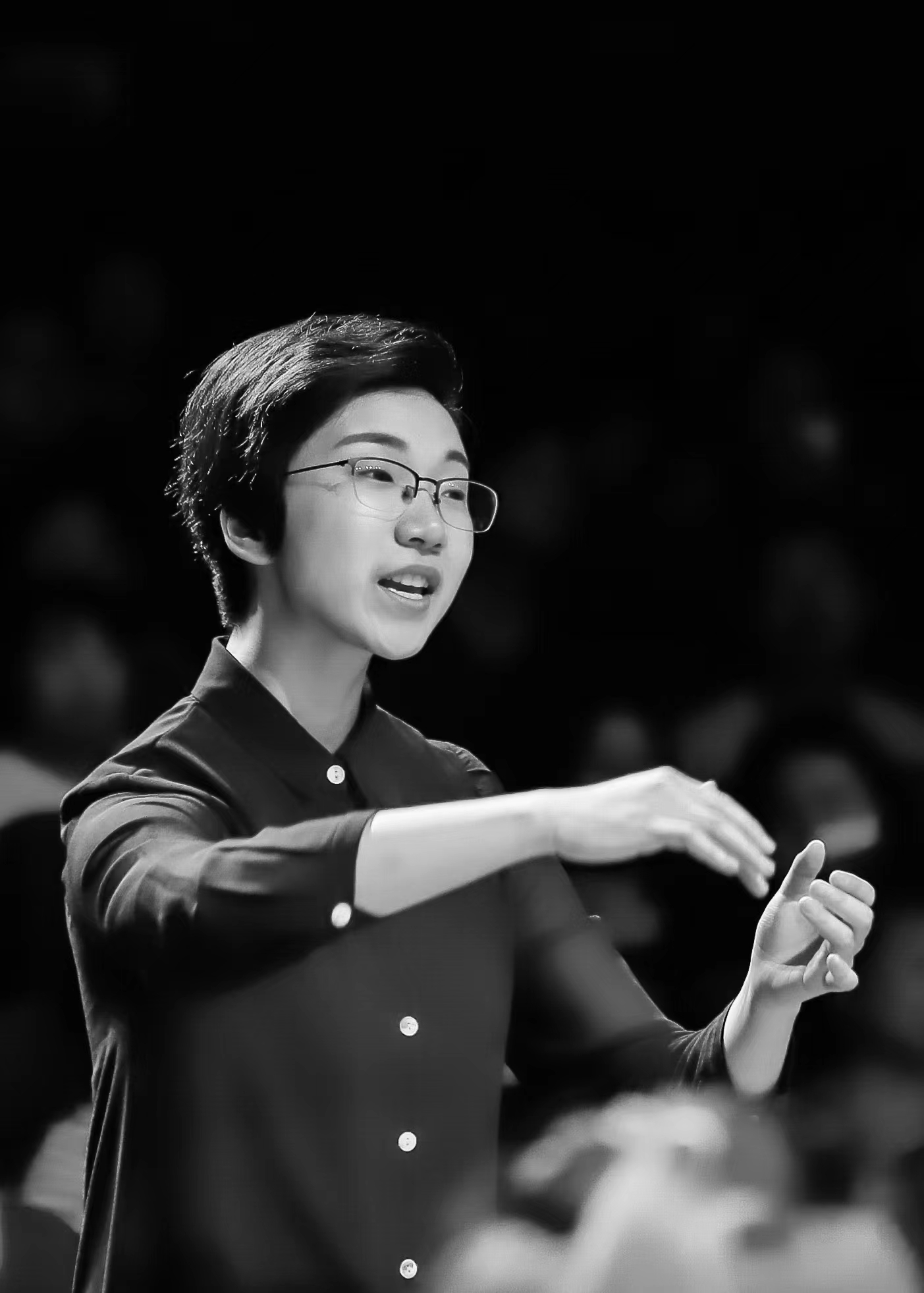 合唱与指挥老师：巩诗杰